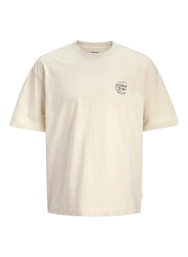 JACK & JONES Logo Crew Neck T-Shirt